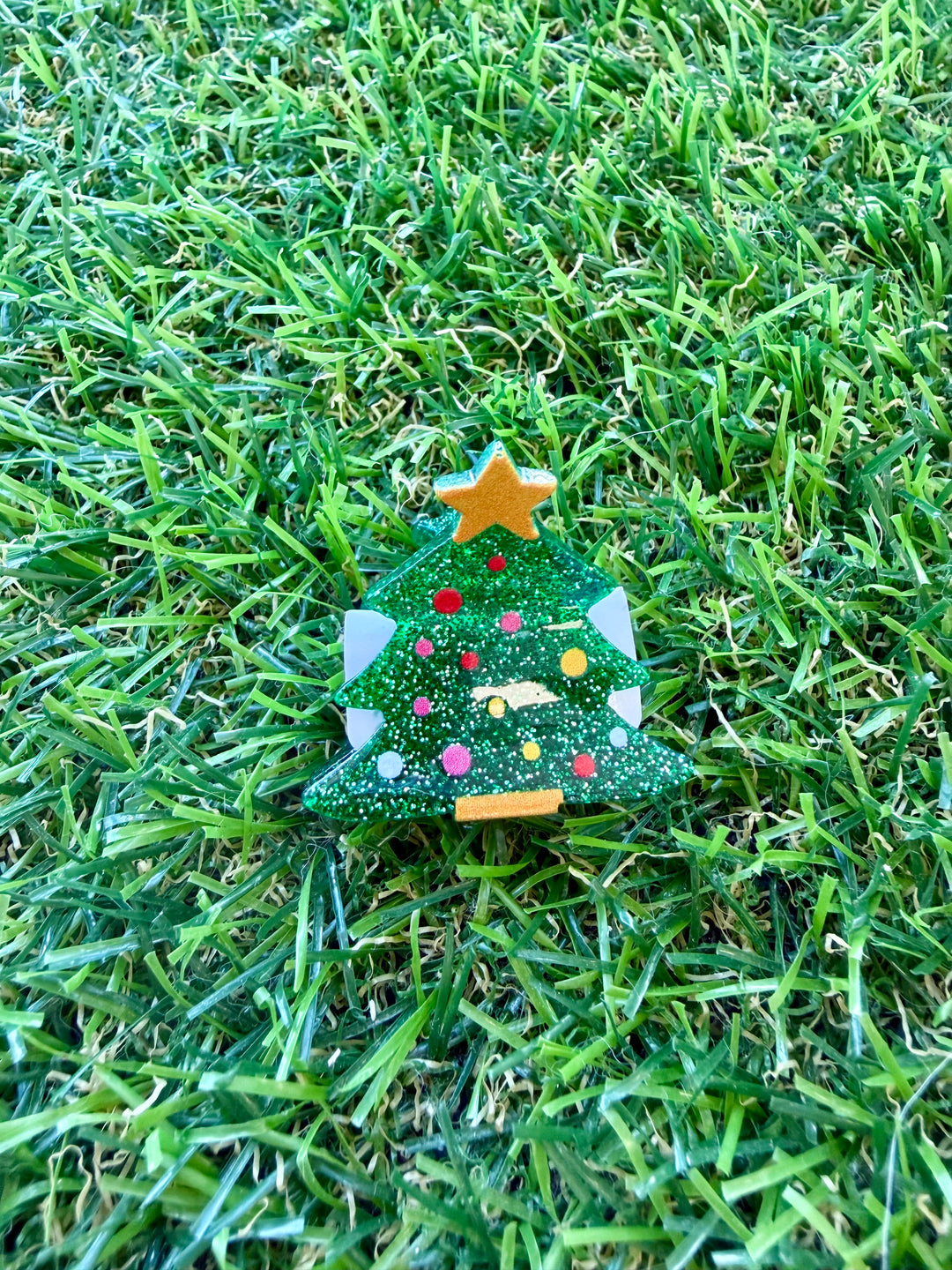 Mini Holiday Hair Claw