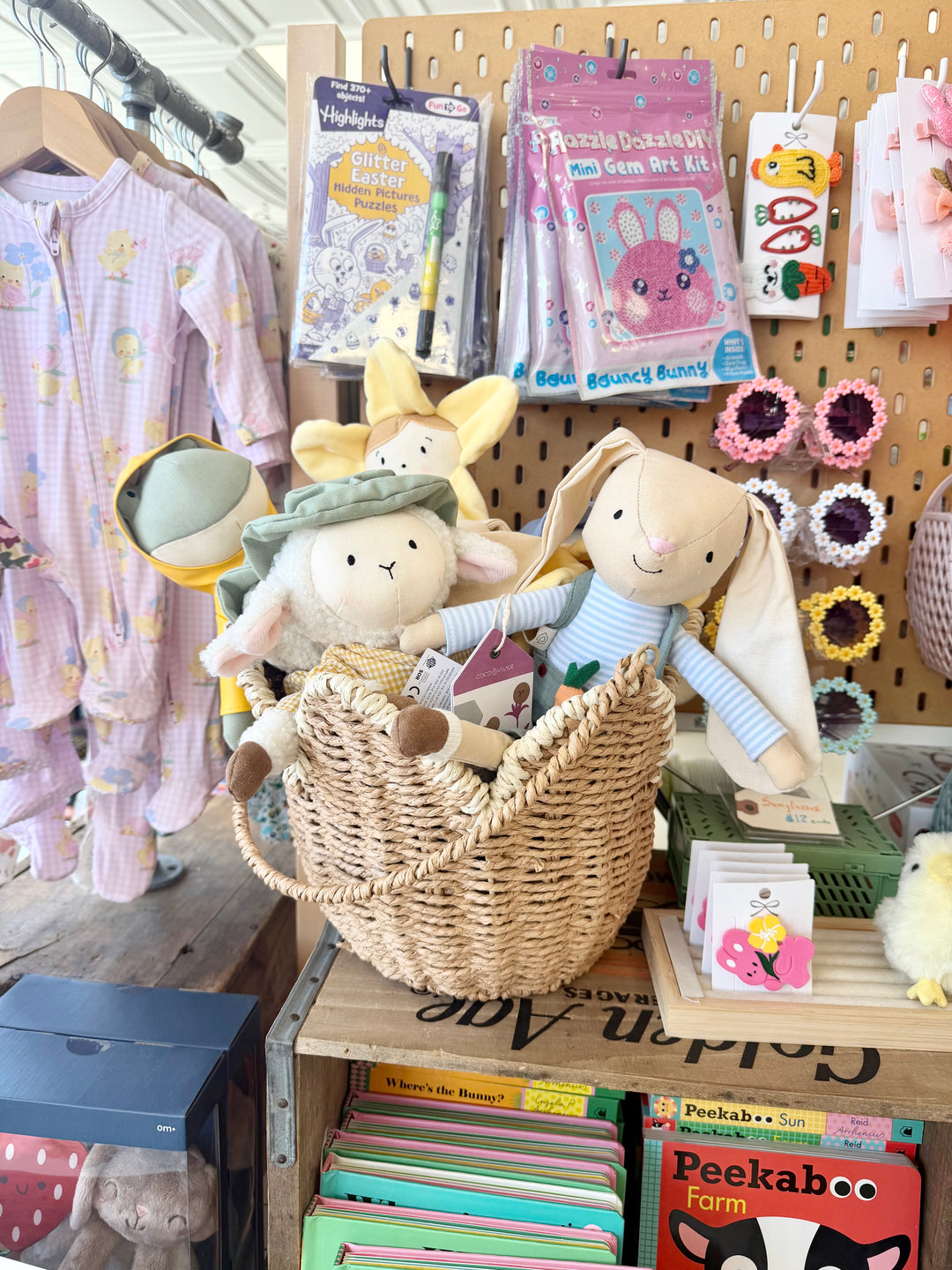 Large Flower Shaped Basket
