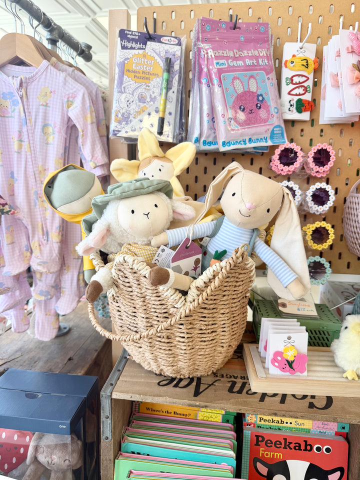 Large Flower Shaped Basket