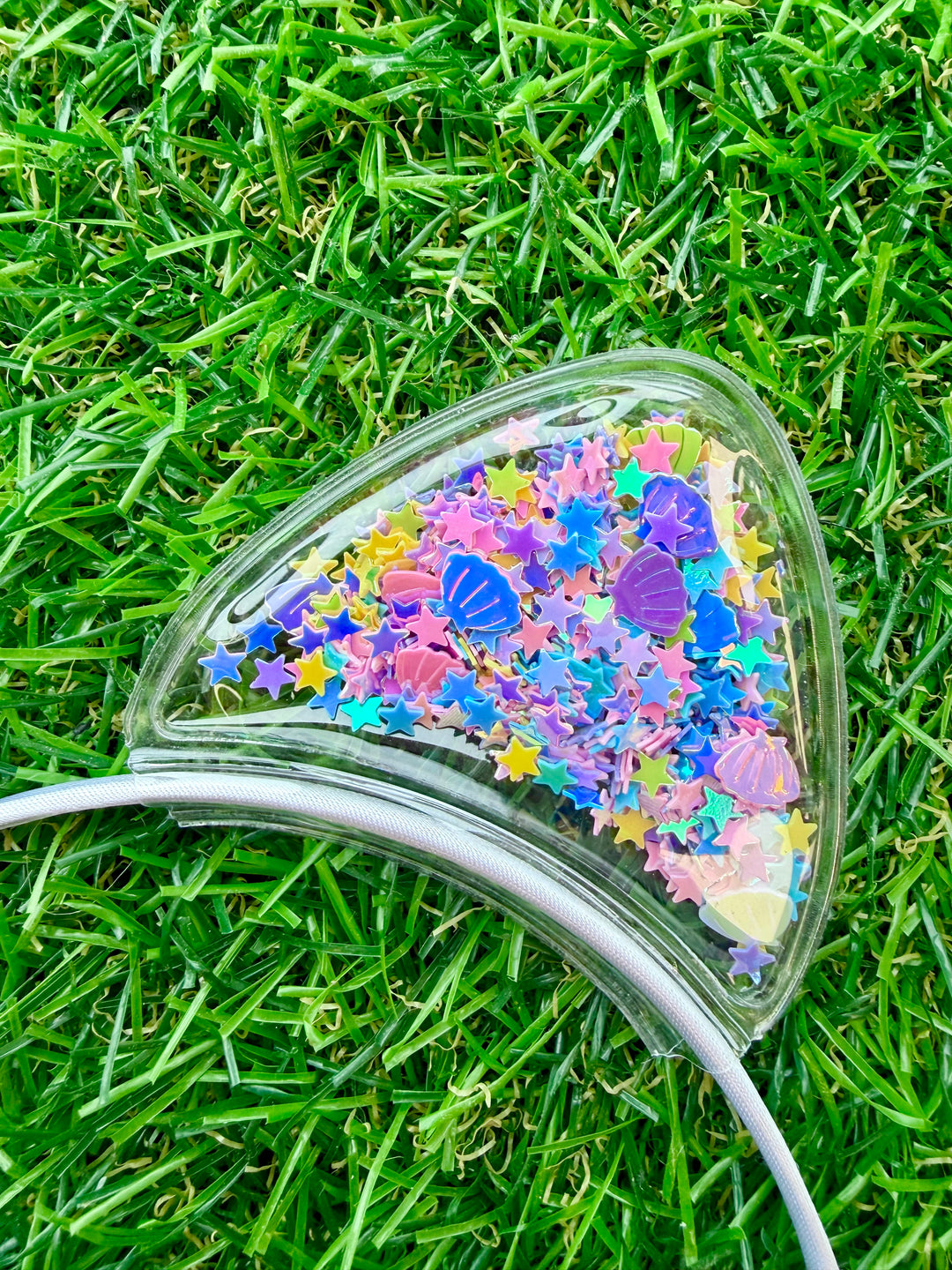 Confetti Shaker Cat Ears Headband