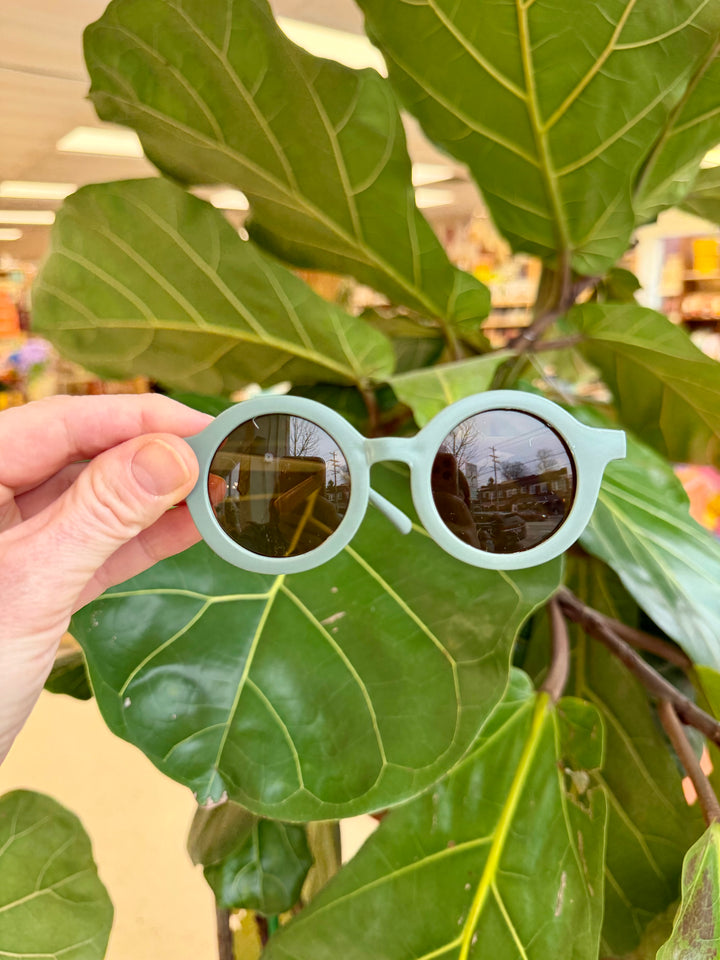 Retro Round Sunglasses Fern 3-8 years