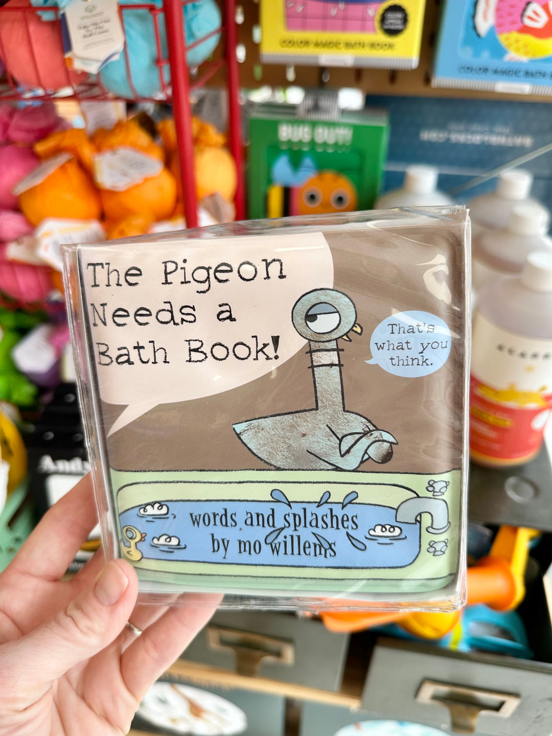 The Pigeon Needs a Bath Book!