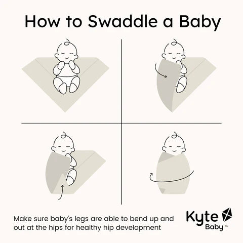 Thyme Lily Bamboo Swaddle