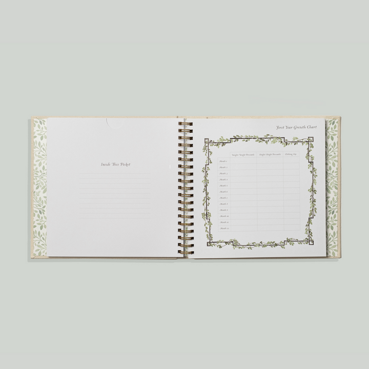 As You Grow: A Modern Memory Book for Baby