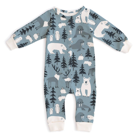 Animals Mountain French Terry Jumpsuit