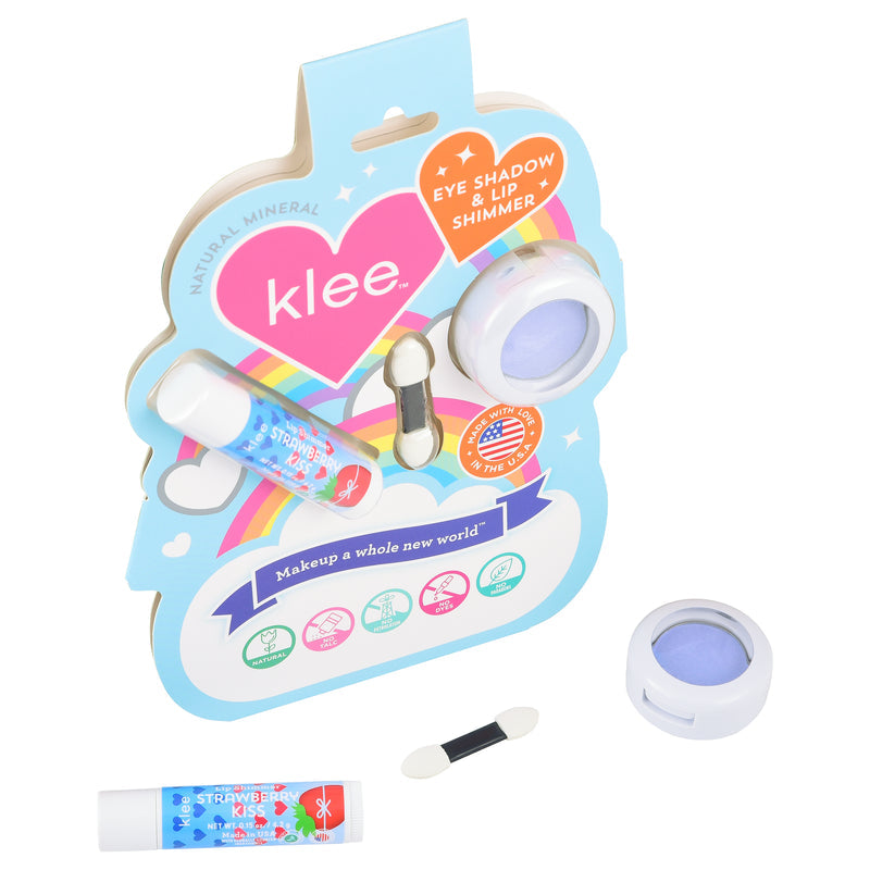 Periwinkle Kiss Eyeshadow & Lip Shimmer Set