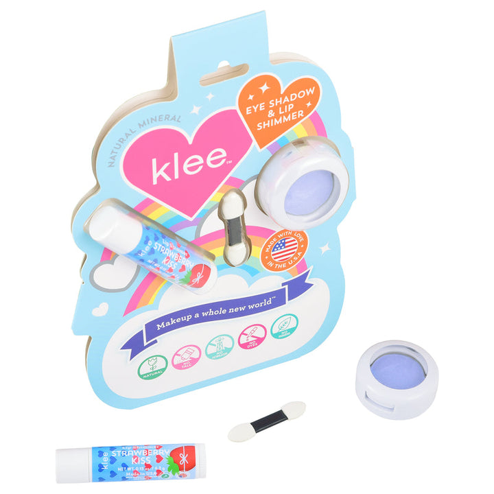 Periwinkle Kiss Eyeshadow & Lip Shimmer Set