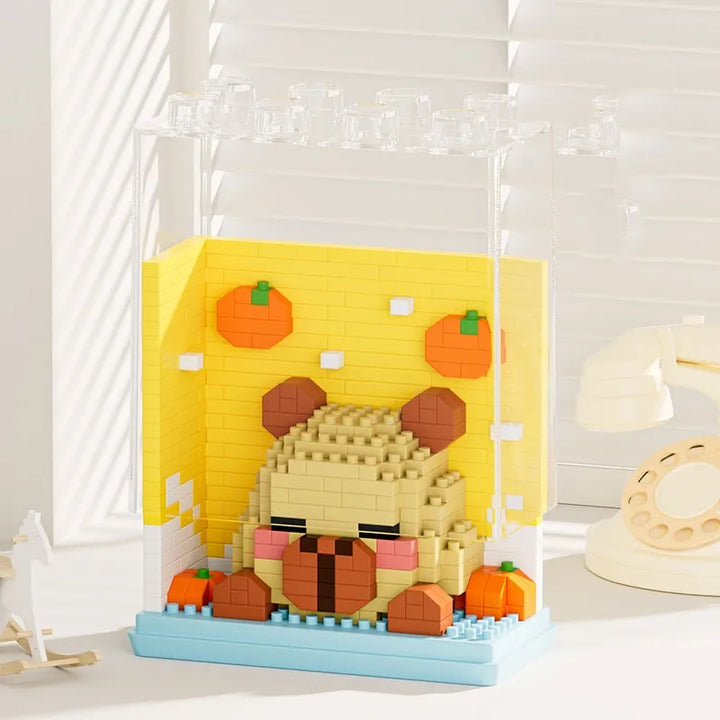 Animal Block Set with Case