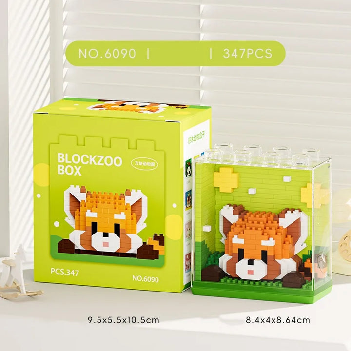 Animal Block Set with Case