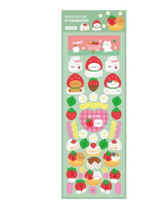 Strawberry Cat Stickers