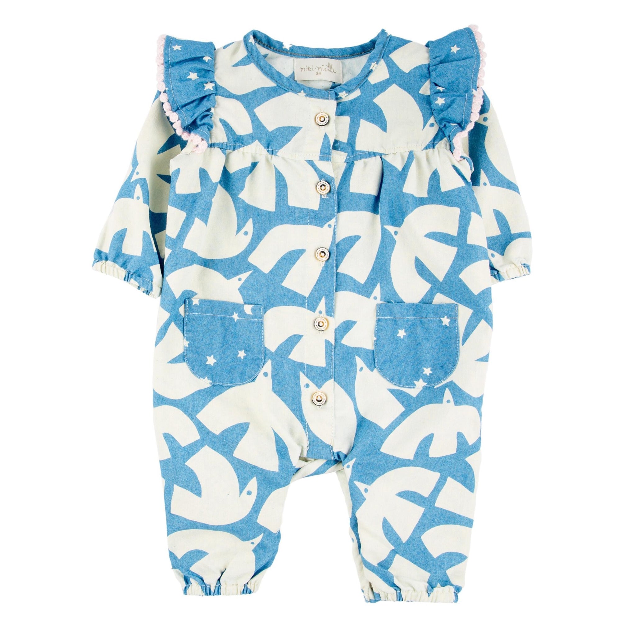 Nordic Sky Ada Flutter Romper