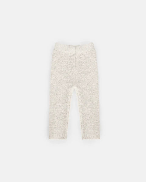 Ecru Fuzzy Leggings