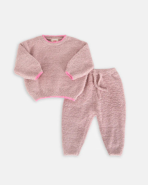 Ash Rose Fuzzy Lounge Pants