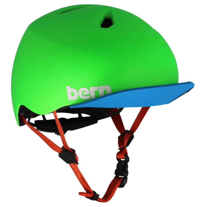Nino DVRT Helmet Matte Lime w/ Flip Visor XS/S (2-5 years)