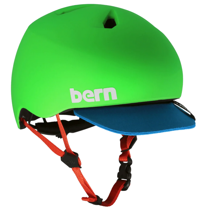 Nino DVRT Helmet Matte Lime w/ Flip Visor XS/S (2-5 years)