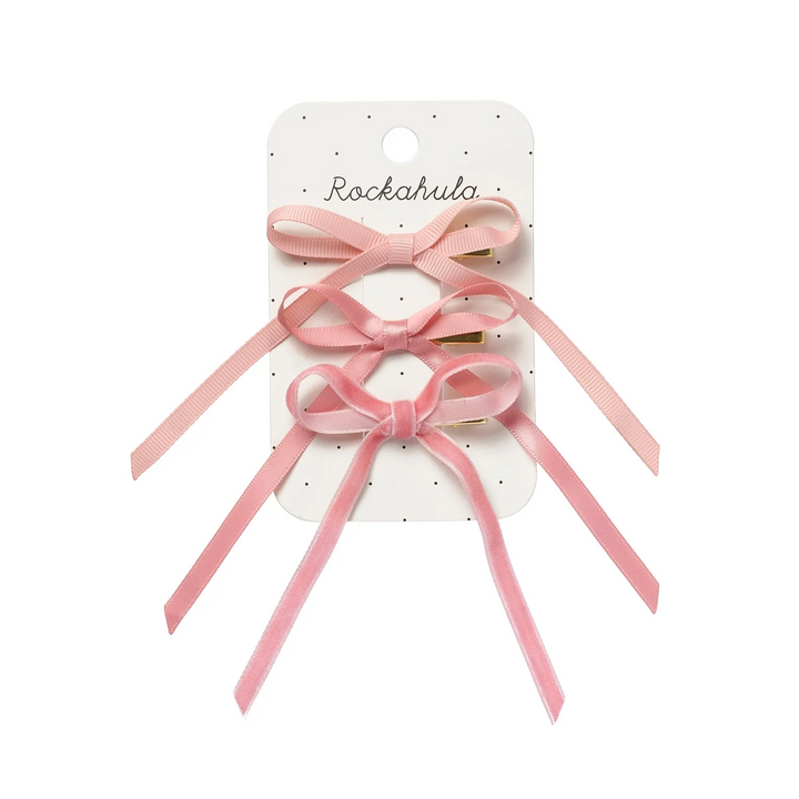 Cutesy Long Bow Clips