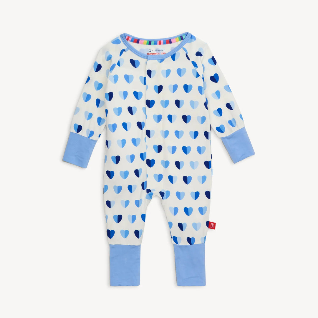 Blue XOXO Modal Convertible Coverall