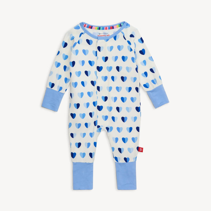 Blue XOXO Modal Convertible Coverall