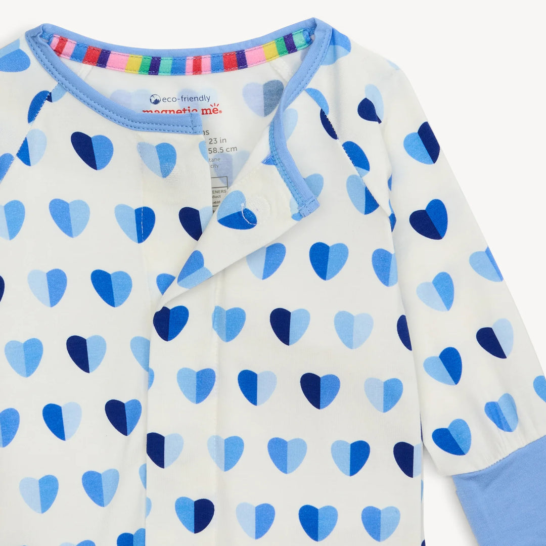 Blue XOXO Modal Convertible Coverall