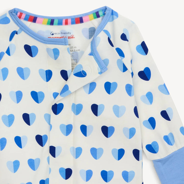 Blue XOXO Modal Convertible Coverall