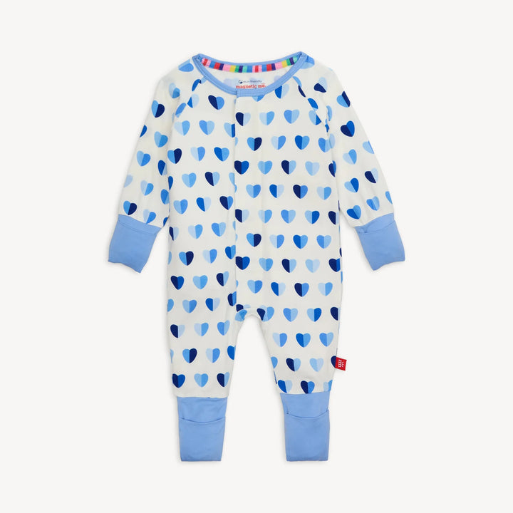 Blue XOXO Modal Convertible Coverall
