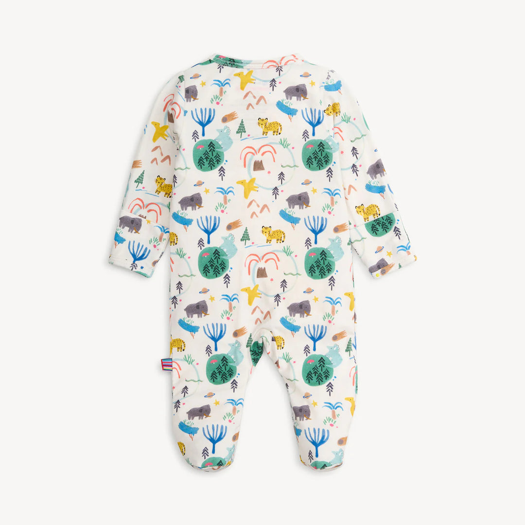 Wooly Big Deal Modal Footed Romper