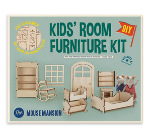 Mouse Doll Cardboard Bedroom Kit