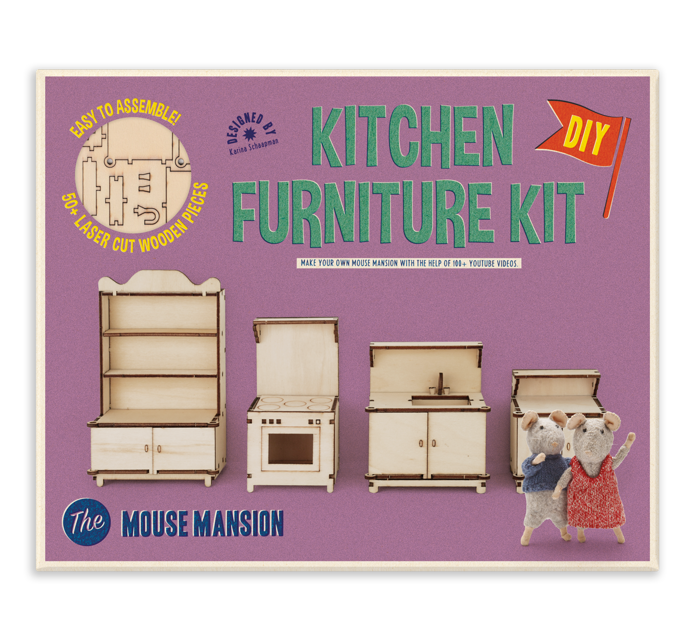 Mouse Doll Kitchen Furniture Kit