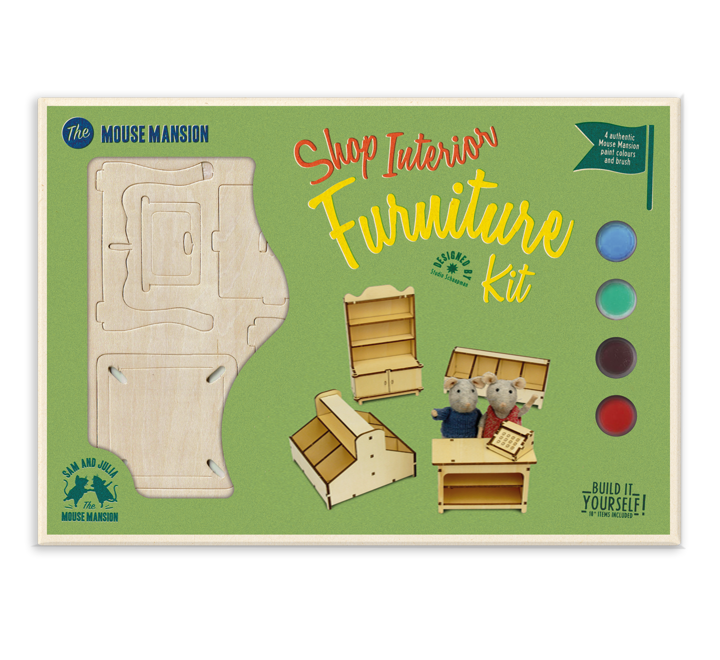 Mouse Doll Shop Furniture Kit