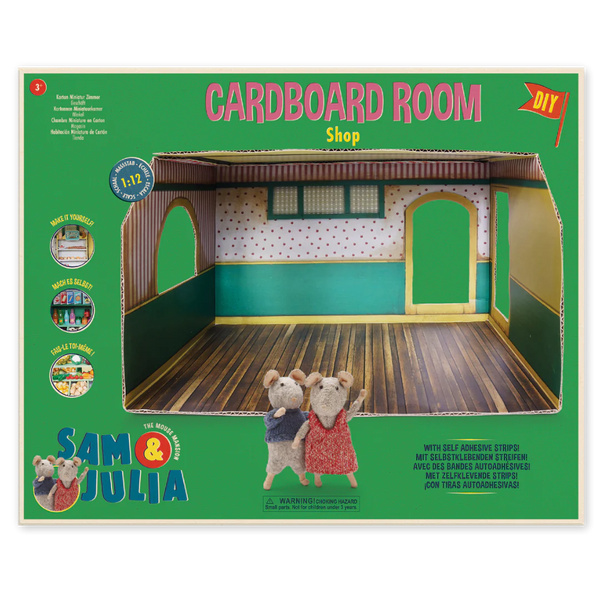 Mouse Doll Cardboard Shop Kit