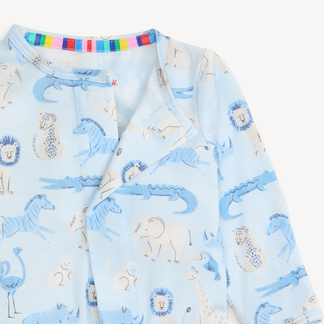 Jungle Jazz Modal Footed Romper