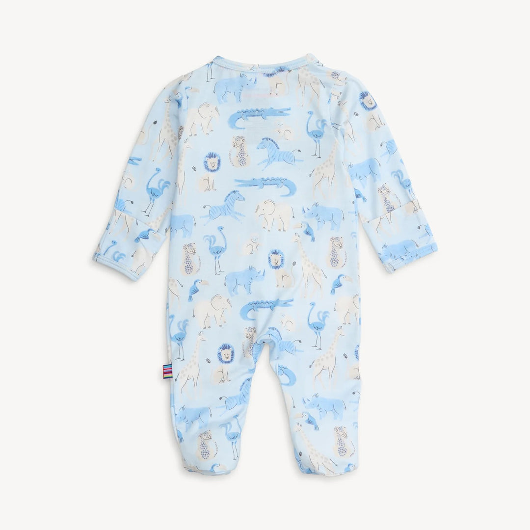 Jungle Jazz Modal Footed Romper