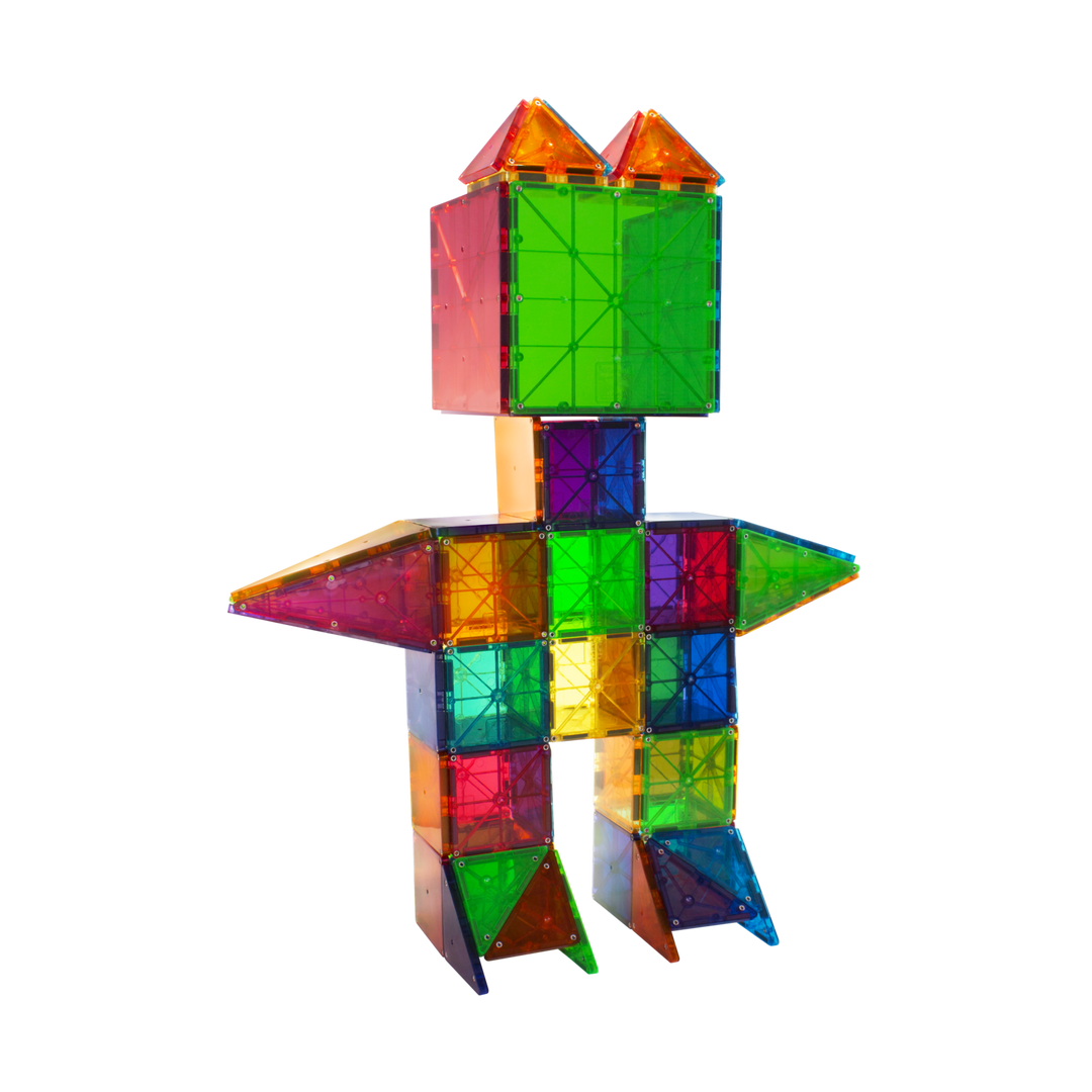 Magna-Tiles Clear Colors 100pc Set