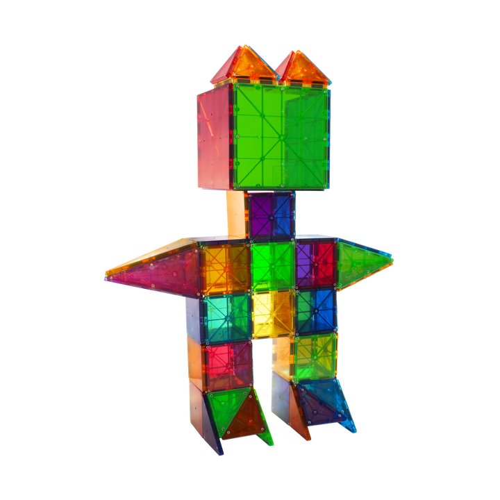 Magna-Tiles Clear Colors 100pc Set
