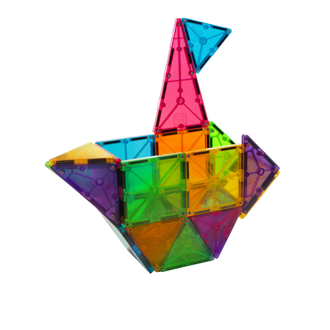 Magna-Tiles Clear Colors 32pc Set