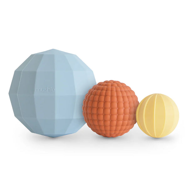 Blue Nesting Spheres Sensory Toy Set