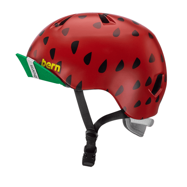 Nina Helmet Satin Strawberry w/ Flip Visor XS/S (2-5 years)