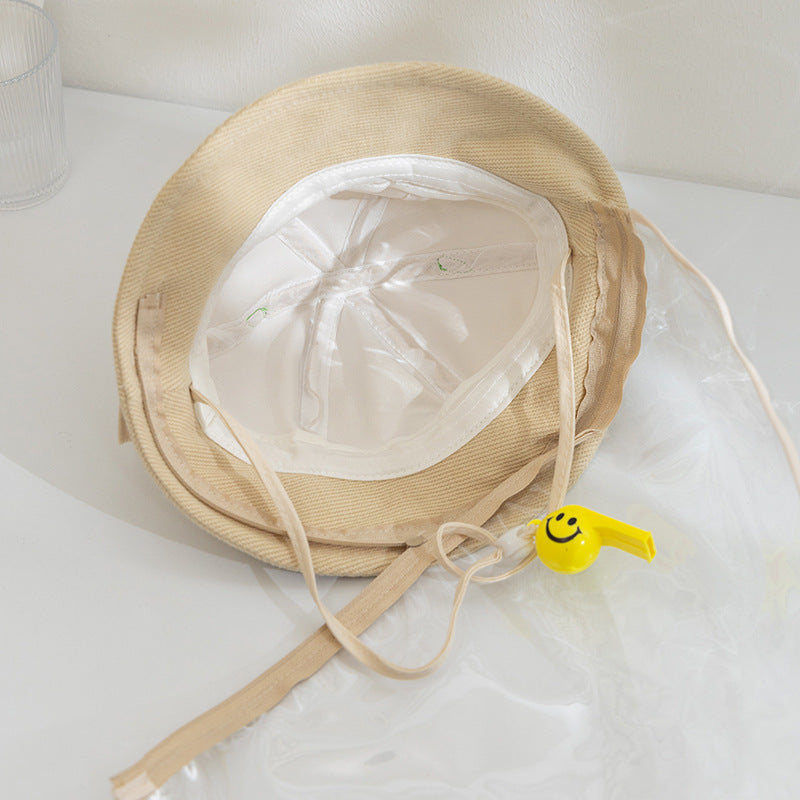 Blue Frog Bucket Hat (12-36 months)