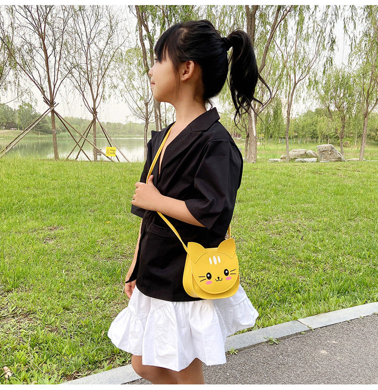 Yellow Kitty Bag