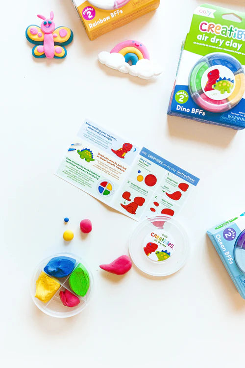 Creatibles Air Dry Clay Kit: Dino BFFs