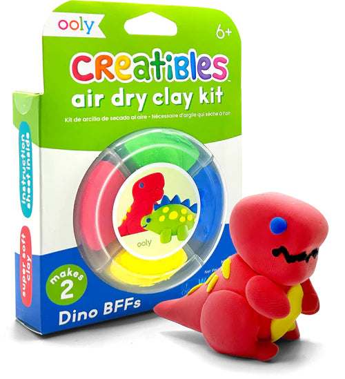 Creatibles Air Dry Clay Kit: Dino BFFs
