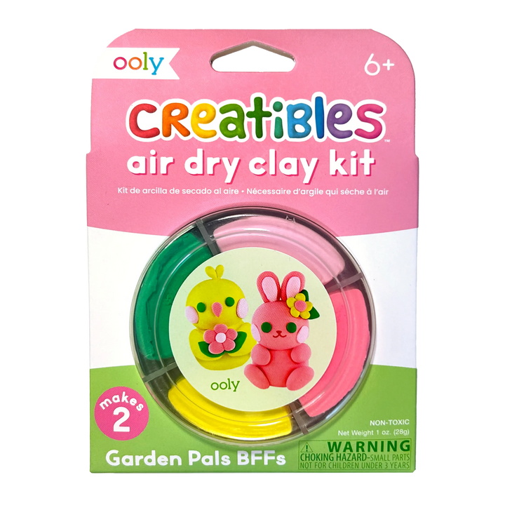 Creatibles Air Dry Clay Kit - Garden Pals Bffs