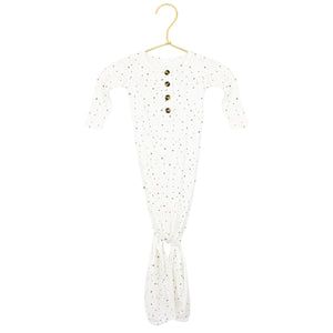 Nico Knotted Gown newborn-3 months