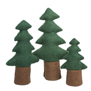 Forest- Pine Trees Set of 3
