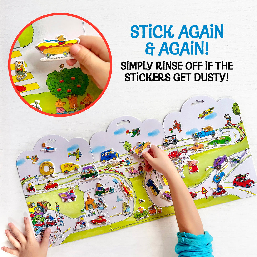 Richard Scarry's Busy World Puffy Sticker Play Set