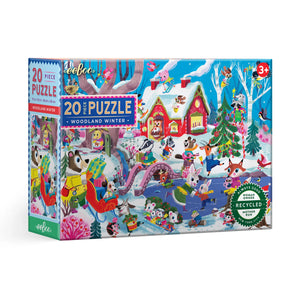 Woodland Winter 20 Pc Puzzle