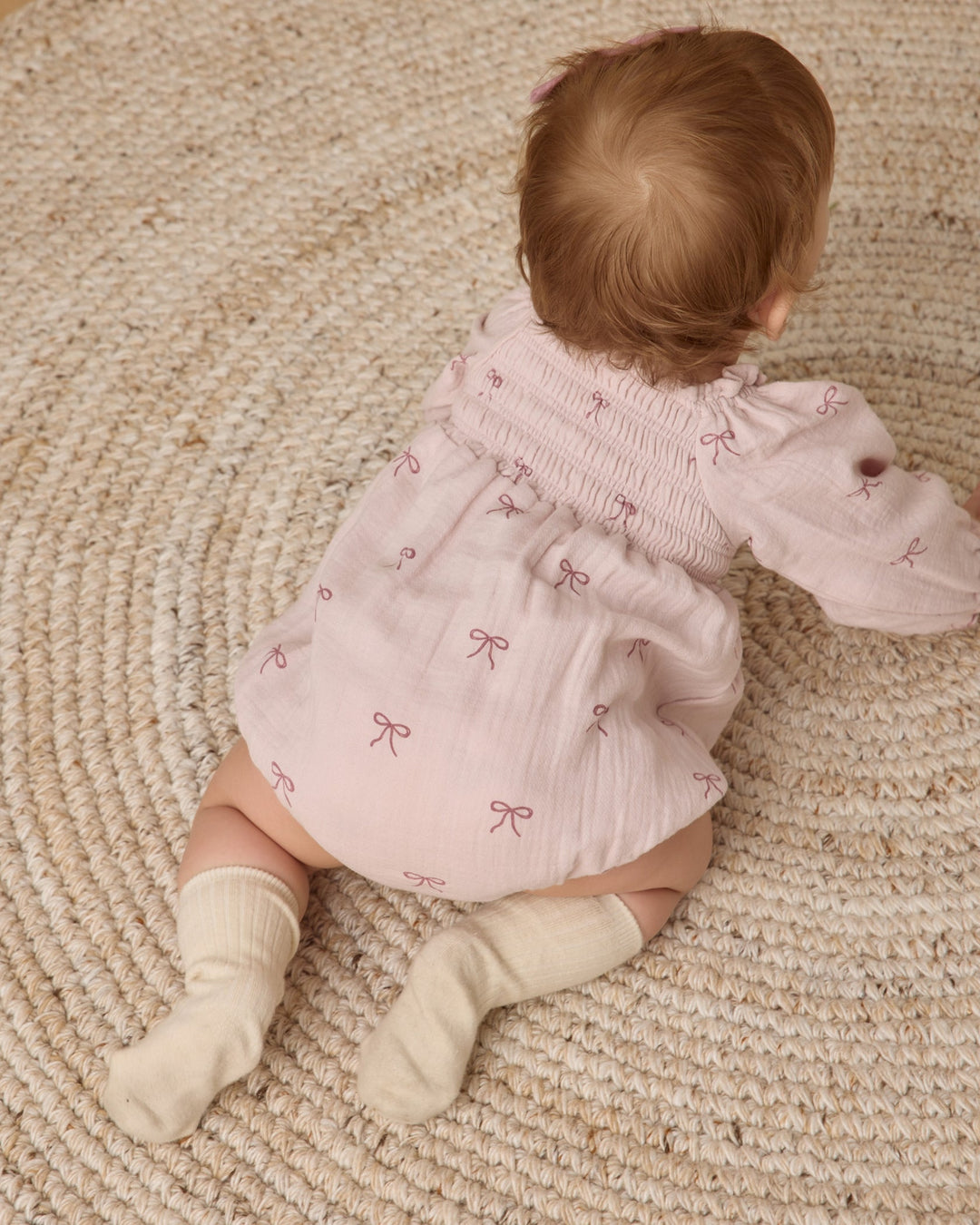 Lilac Bows Eden Romper