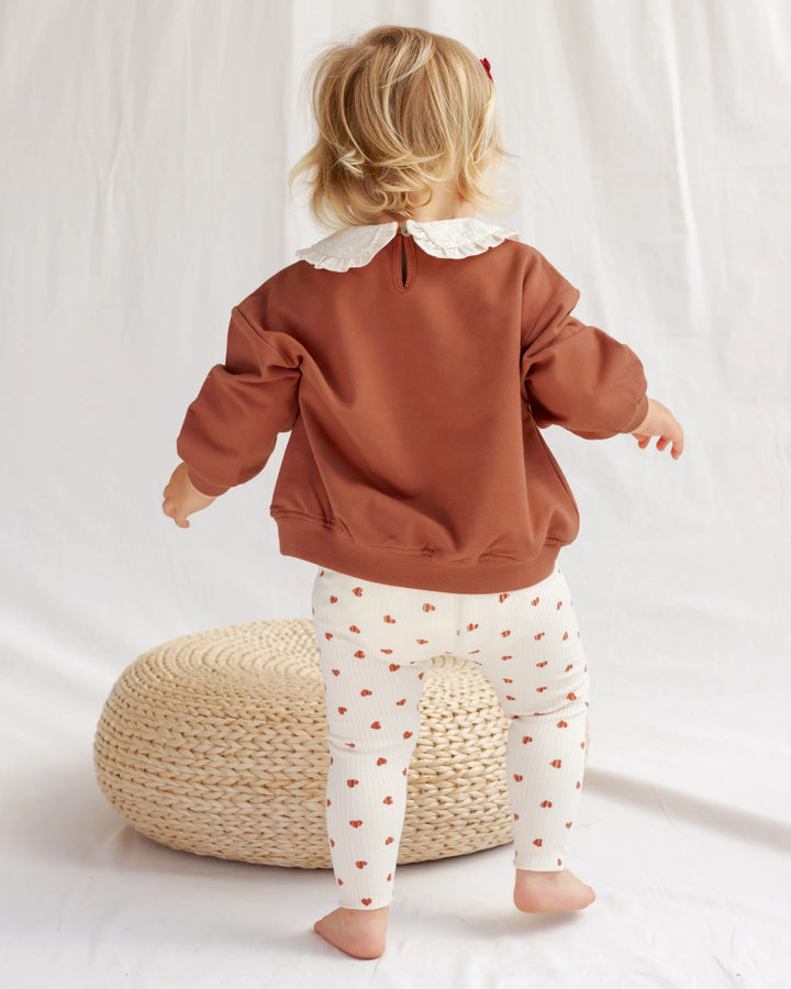 Mon Amour Collared Sweatshirt