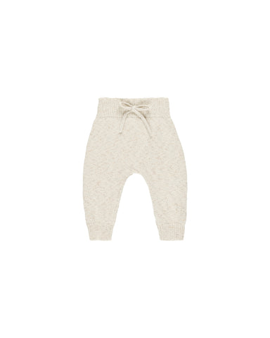 Knit Pant Speckled Natural