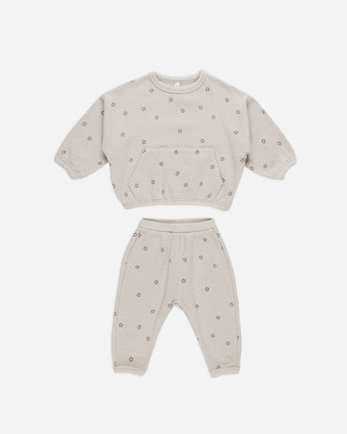 Stars Waffle Slouch Set